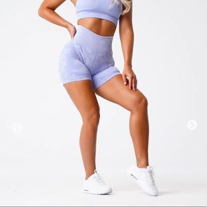 NVGTN Camo Seamless shorts Periwinkle